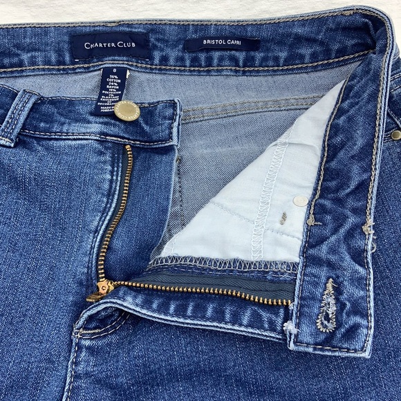Charter Club Bristol Capri Jeans - Picture 3 of 11